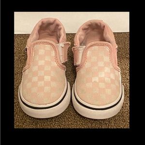 Toddler Girl Vans Shoes Size 6